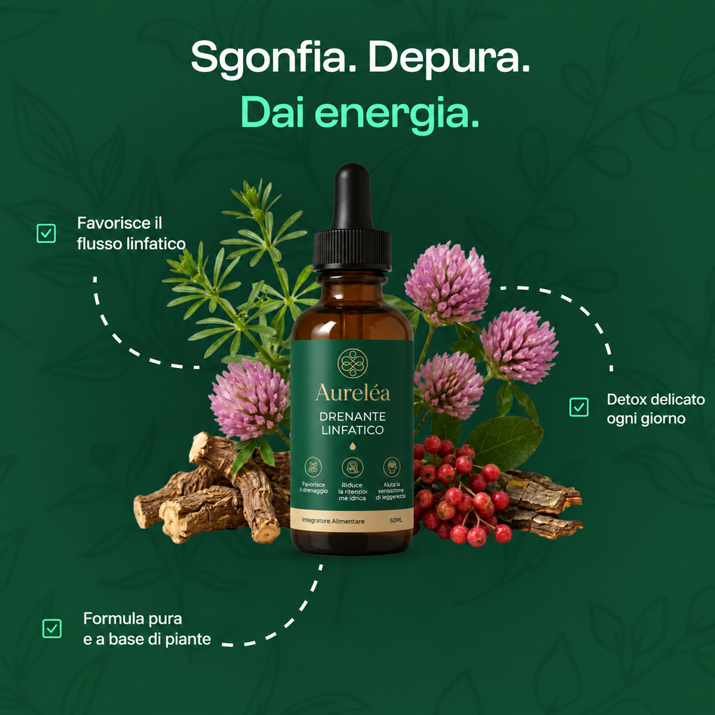 Aureléa® Gocce per il Drenaggio Linfatico